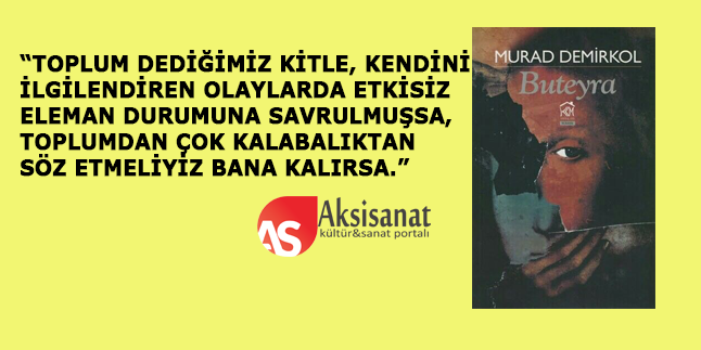 Dolunay Aker, Murad Demirkol ile Buteyra Romanı Üzerine Konuştu