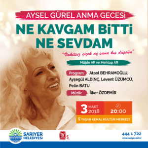 Aysel Gürel yeni kitabı ve şiirleriyle anılıyor