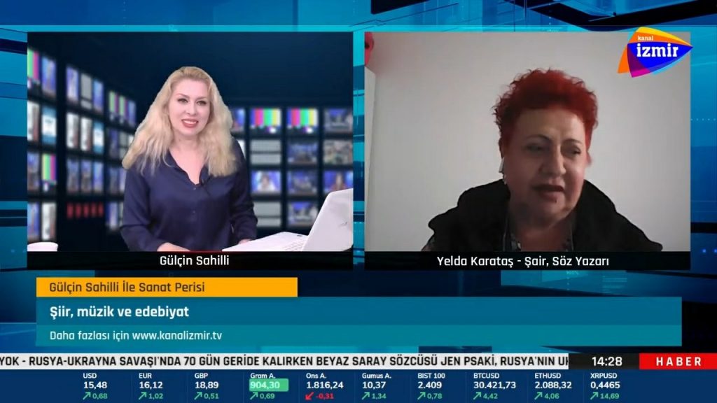 Sanat Perisi’nin Konuğu Yelda Karataş…